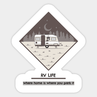 RV LIFE Sticker